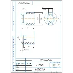 Чертеж детали МЧ00.33.00.02 седло