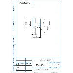 МЧ00.41.00.05 втулка. Рабочий чертеж детали в компасе