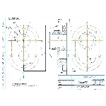МЧ00.20.00.03 крышка.  Рабочий чертеж детали в компасе