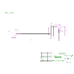 МЧ00.26.00.04 поршень. Рабочий чертеж детали в AutoCAD