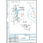 Чертеж детали крышка МЧ00.23.00.02 в компасе