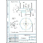 МЧ00.63.00.06 крышка. Рабочий чертеж детали в компасе