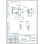 МЧ00.21.00.06 штуцер. Рабочий чертеж детали в компасе