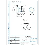МЧ00.65.00.06 пробка. Рабочий чертеж детали в компасе
