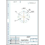 02.003 прокладка. Рабочий чертеж детали в компасе