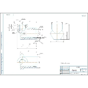 02.006 корпус. Рабочий чертеж детали в компасе