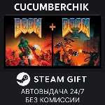 DOOM + DOOM II✅STEAM GIFT AUTO✅RU+МИР
