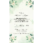 Анимированное видео  приглашения на свадьбу №wed25