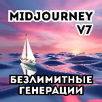 ✅MIDJOURNEY V7 — БЕЗЛИМИТ🟢ПОДПИСКА +ПОДАРОК🎁
