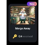 🐹🔑 Merge Away | КОДЫ НА КЛЮЧИ ДЛЯ HAMSTER KOMBAT