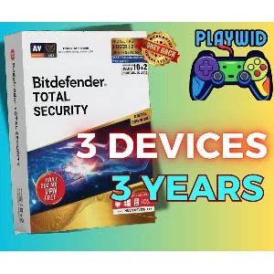 Ключ Bitdefender Total Security 3 на устройство на 3 го