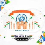 Индия День Республики PSD
