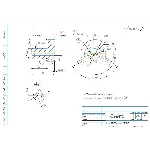 Чертеж детали поршень в компасе