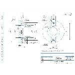 Чертеж детали муфта в компасе