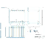 Тележка для перевозки аккумуляторов. Чертежи в компасе