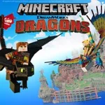 ☑️⭐Minecraft How To Train Your Dragon XBOX⭐☑️.