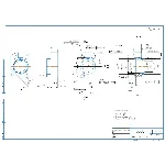 Чертеж детали оправа в компасе