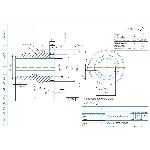 Втулка зубчатая. Чертеж детали и заготовки в компасе