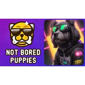 🧊Рефералы на проект Not Bored Puppies Bot дешево
