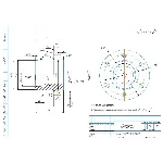 Чертеж детали стакан в компасе