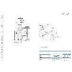 Чертеж детали крышка в компасе