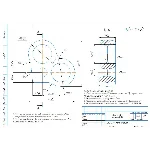 Чертеж детали оправа в компасе