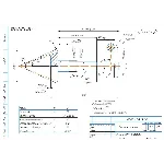 Чертеж вал-шестерня коническая в компасе m=2; z=20
