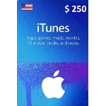 🟢ITunes Gift Card 250 USD (USA)🔑