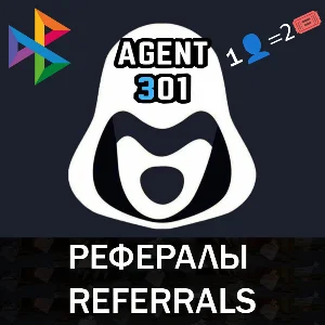 ⬜️ Рефералы┃AGENT 301 @Agent301bot