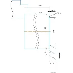 Схема подрезка торца резцом в компасе (точение)