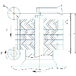 Схема обработки зубофрезерованием в компасе