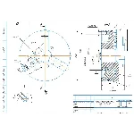 Чертеж патрона трехкулачкового ГОСТ 2675 в компасе D160