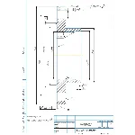 Чертеж детали фланец в компасе