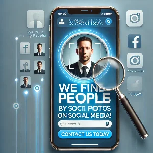 Поиск человека по фото в соцсетях!