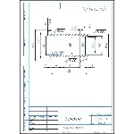 Чертеж детали стакан в компасе. Стакан подшипников