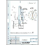 Чертеж детали крышка подшипниковая в компасе