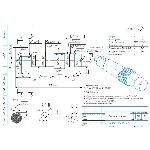 Чертеж детали вал-шестерня в компасе. m=1,5; z=28
