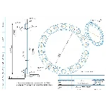 Чертеж детали диск делительный в компасе