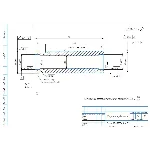 Чертеж детали втулка зубчатая в компасе