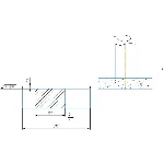 Схема плоского шлифования торцом круга в компасе