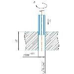 Схема развертывания отверстия в компасе
