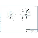 Чертеж детали корпус горелки АГГЗМ в компасе