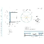 Чертеж детали крышка в программе компас