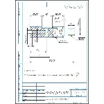 Чертеж детали палец рессоры в компасе