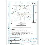Чертеж калибра-скобы для контроля вала d=30f7 в компасе