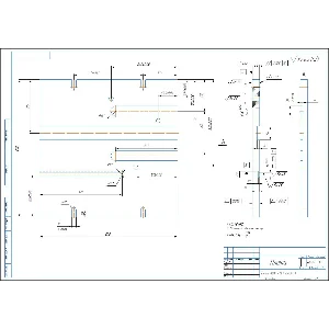 Чертеж детали плита в компасе