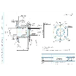 Чертеж детали стакан в компасе на формате А3