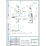 Чертеж детали рым-гайка в компасе