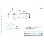 Чертеж детали угольник поворотный в компасе