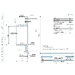 Чертеж детали шестерня косозубчая в компасе